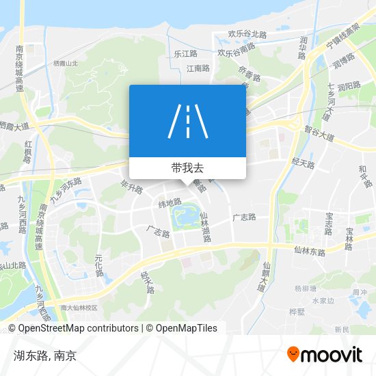 湖东路地图