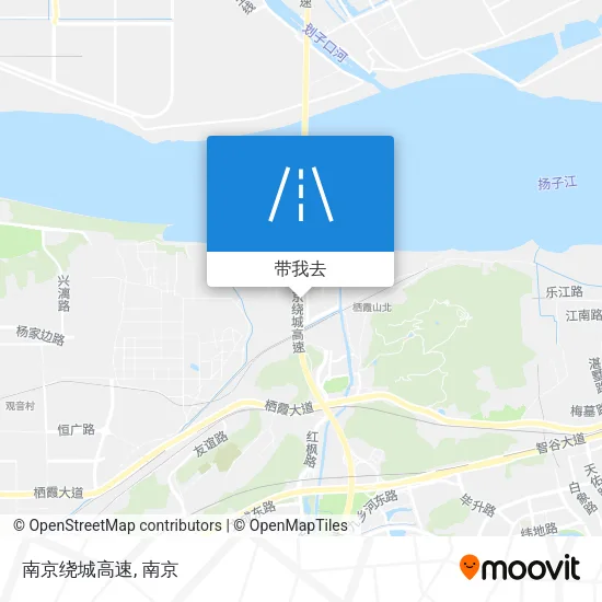 南京绕城高速地图