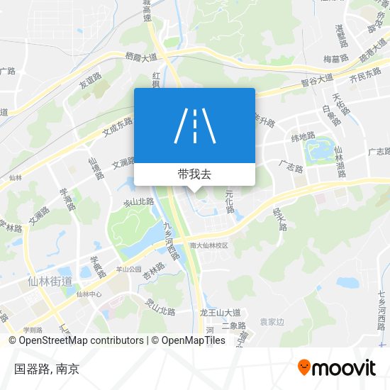 国器路地图