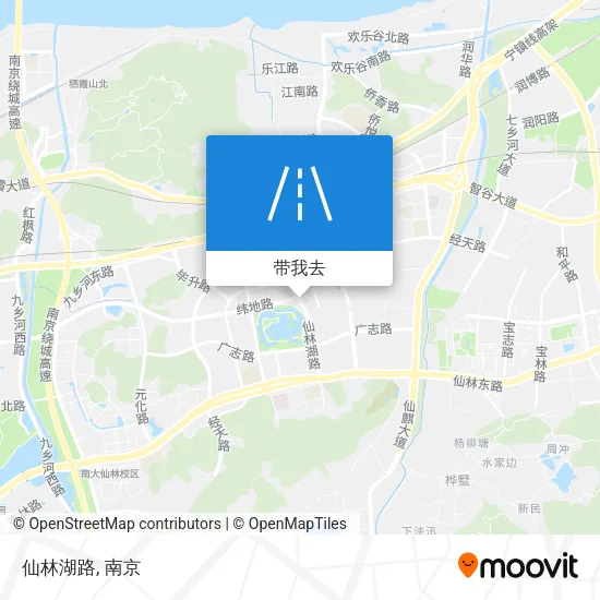 仙林湖路地图