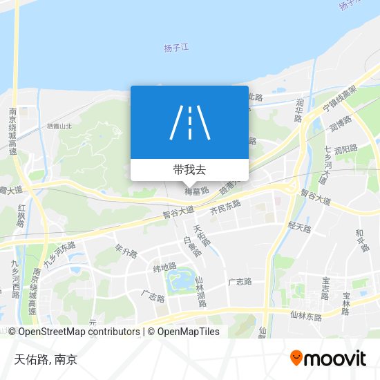 天佑路地图