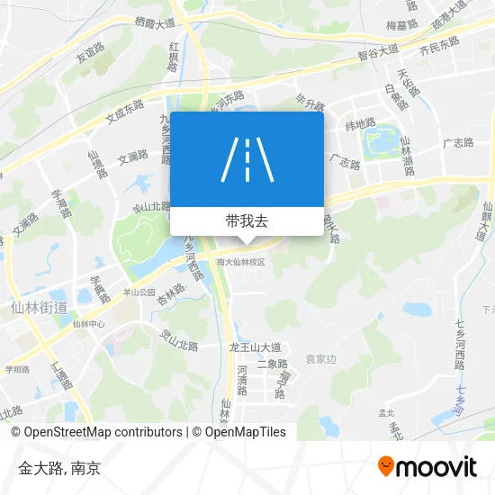 金大路地图