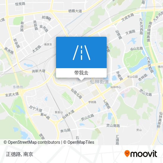 正德路地图