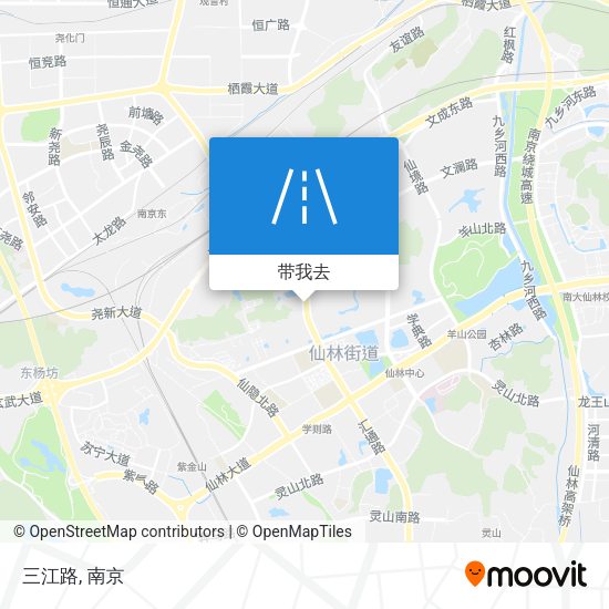 三江路地图