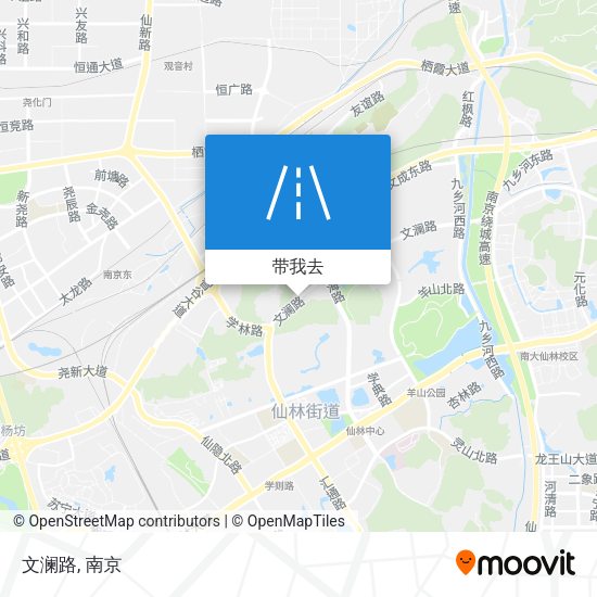 文澜路地图