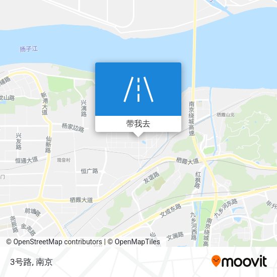 3号路地图