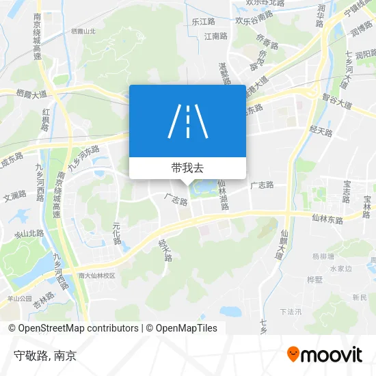 守敬路地图
