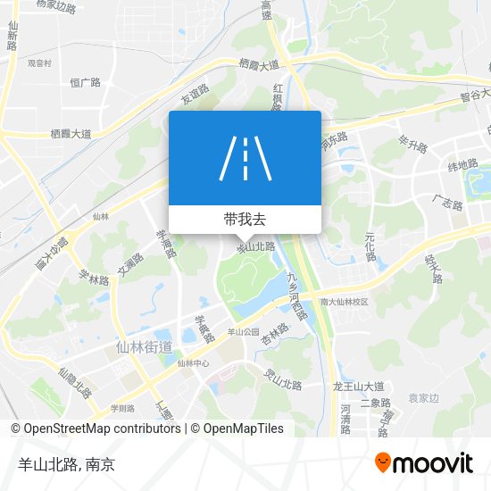 羊山北路地图