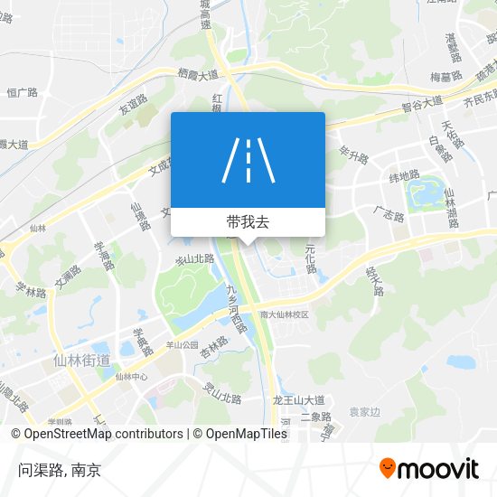 问渠路地图