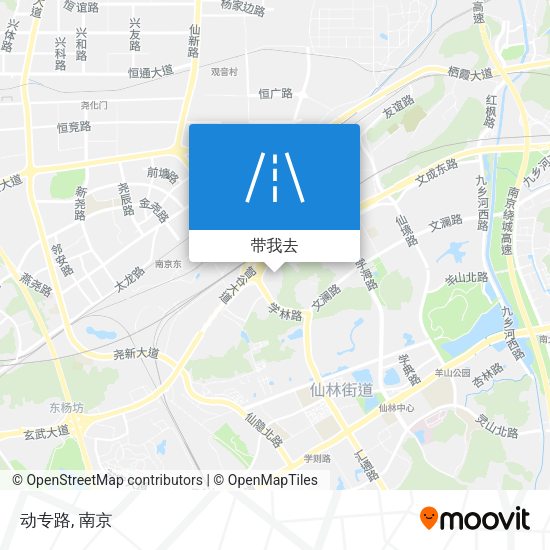 动专路地图