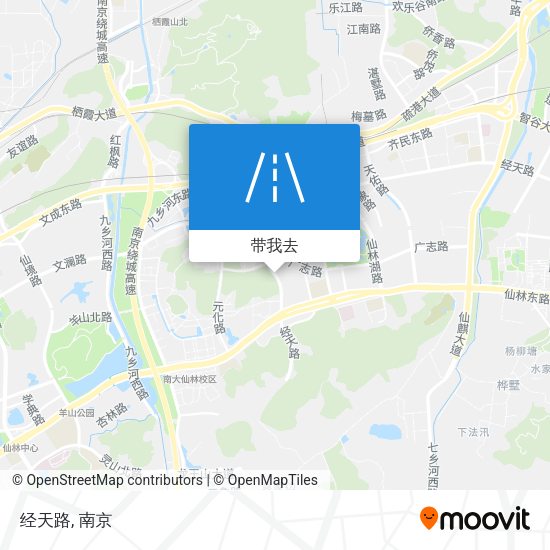 经天路地图
