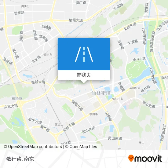 敏行路地图
