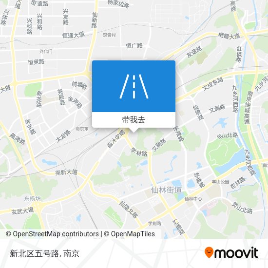 新北区五号路地图