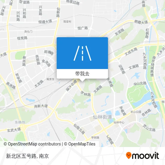 新北区五号路地图
