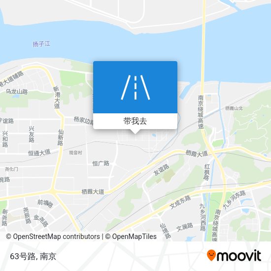 63号路地图