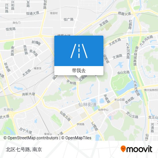 北区七号路地图