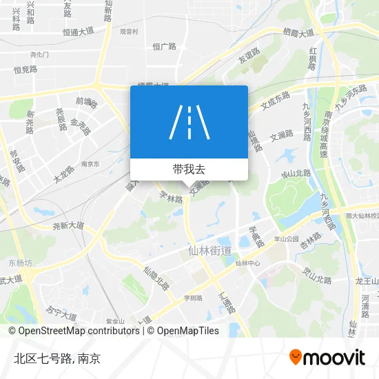 北区七号路地图