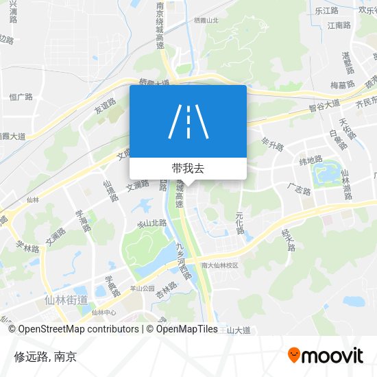 修远路地图