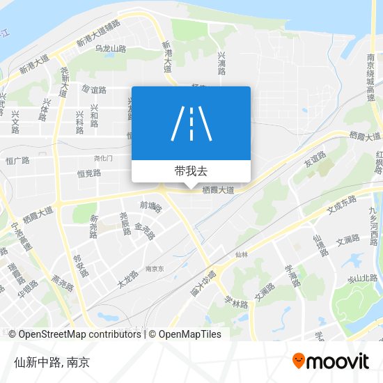 仙新中路地图