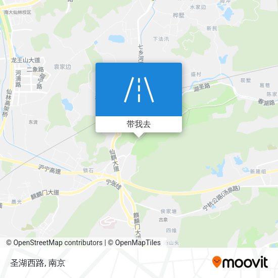圣湖西路地图