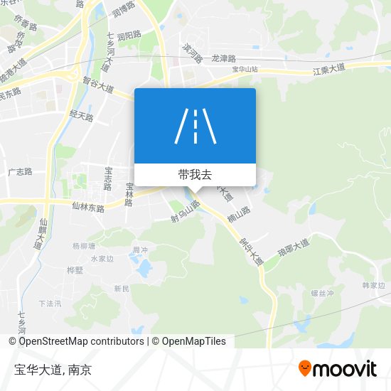 宝华大道地图