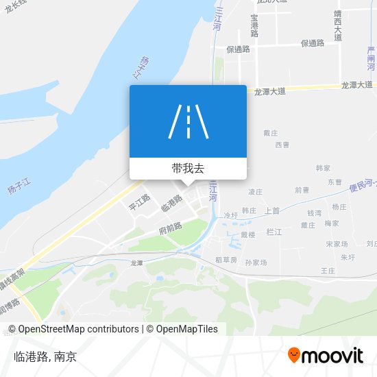 临港路地图