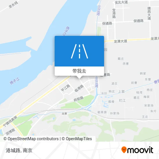 港城路地图