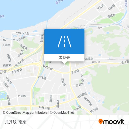 龙其线地图