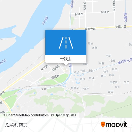 龙岸路地图