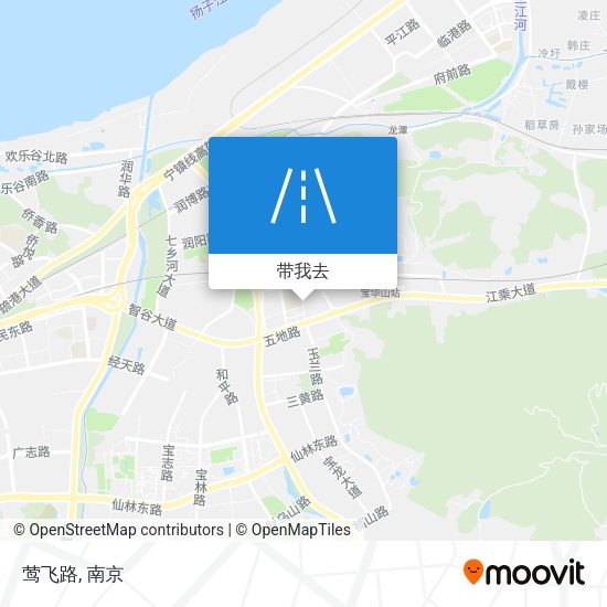 莺飞路地图