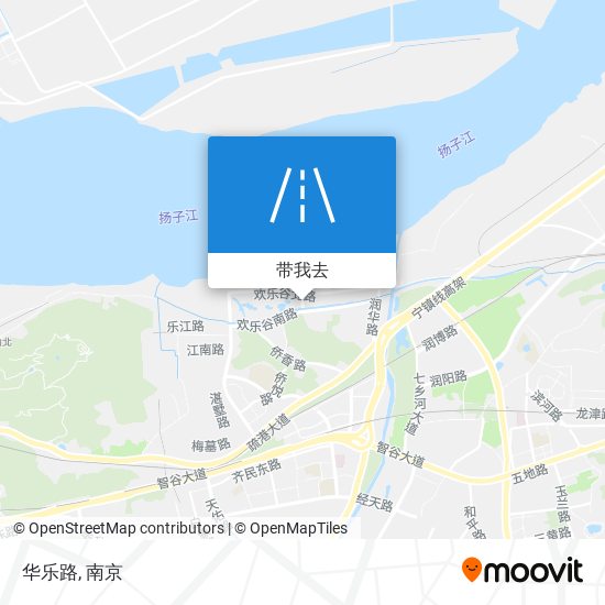 华乐路地图