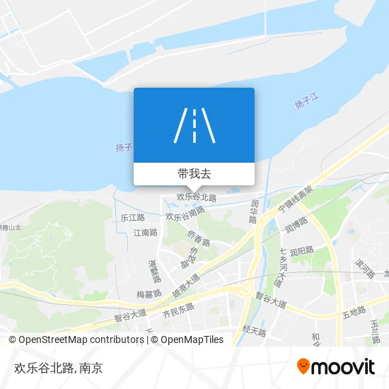 欢乐谷北路地图
