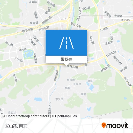 宝山路地图