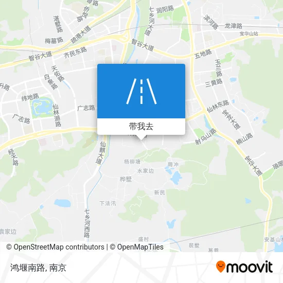 鸿堰南路地图