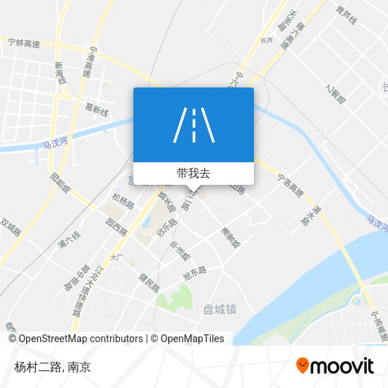 杨村二路地图