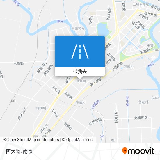 西大道地图
