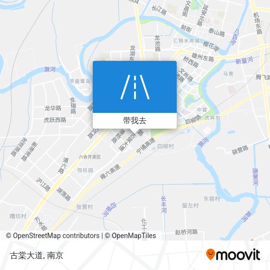 古棠大道地图