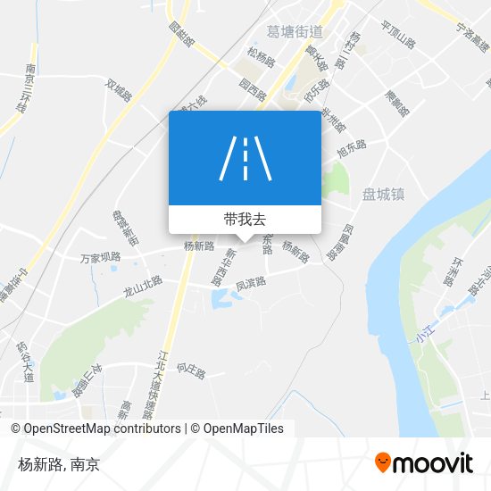 杨新路地图