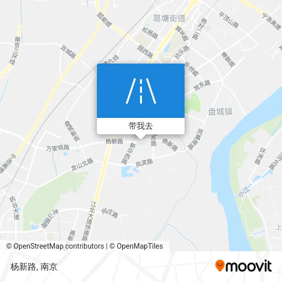 杨新路地图