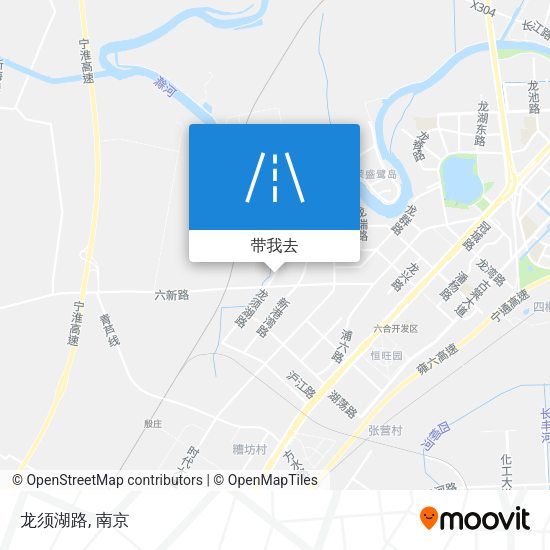 龙须湖路地图