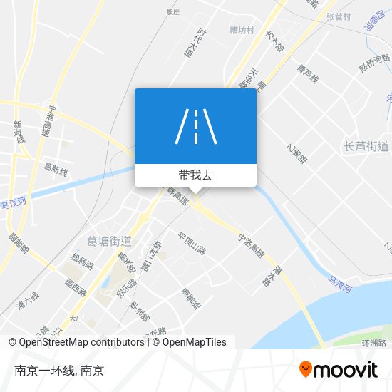南京一环线地图