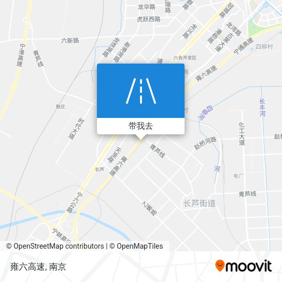 雍六高速地图