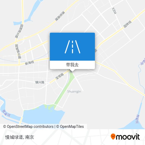 慢城绿道地图