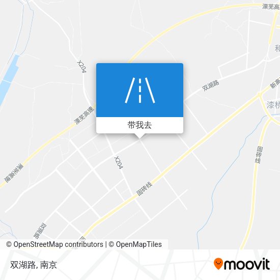 双湖路地图