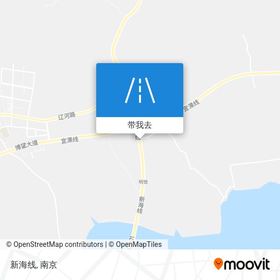 新海线地图