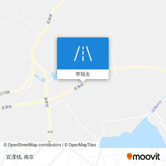 宜溧线地图