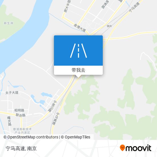 宁马高速地图