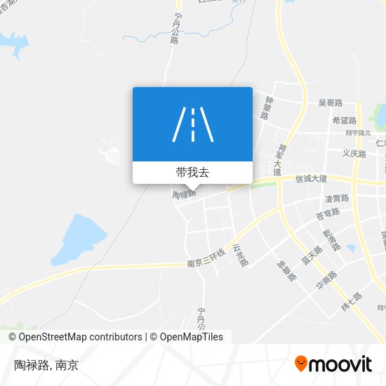陶禄路地图
