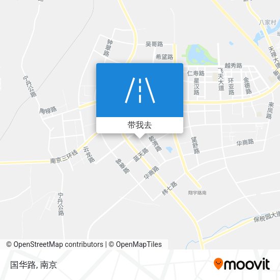 国华路地图