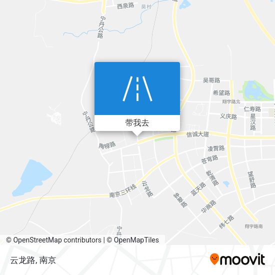 云龙路地图